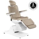 Electric vanity bed azzurro 870 3 motors cappuccino