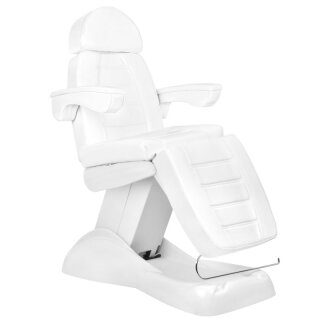 Electric beauty bed lux 4m white with cradle