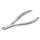 Omi pro-line nail(skin)nippers al-101 acrylic nail nippers jaw16/6mm lap joint
