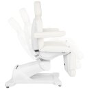 Electric cosmetic bed azzurro 869as pedi rotating 5 motors white