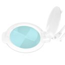 Lupenlampe lupenleuchte led moonlight 8013/6" white mit stativ