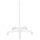 Lupenlampe lupenleuchte led moonlight 8013/6" white mit stativ