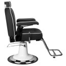 Gabbiano barber chair amadeo black