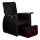 Foot care chair pedicure spa with back massage function azzurro 101 black
