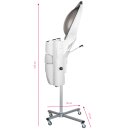 Sauna hood with stand white with active ozone