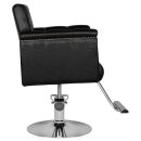 Hair system kappersstoel hs48 zwart