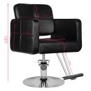 Hair system kappersstoel hs10 zwart