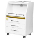 Cosmetic trolley podiatry 601 white