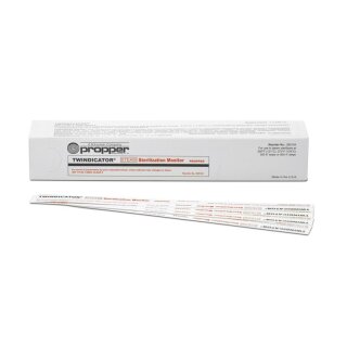 Sterilization indicator for checking sterile goods autoclave twindicator 250/500 st.