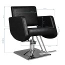 Hair System kappersstoel sm376 zwart