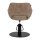 Gabbiano hairdressing chair Sevilla old brown