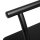 Barber stool footrest black