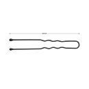 Kappers haarspelden E-63 150 stuks 4,9cm zwart