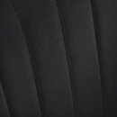 BAR STOOL QS-B16G VELVET BLACK