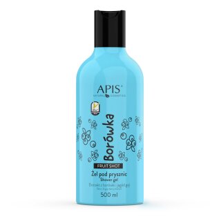 APIS Fruit Shot, blueberry shower gel 500 ml