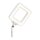 BUREAULAMP ELEGANT LED VIERKANT 804