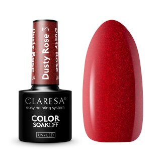 CLARESA gel polish DUSTY ROSE 3 -5g
